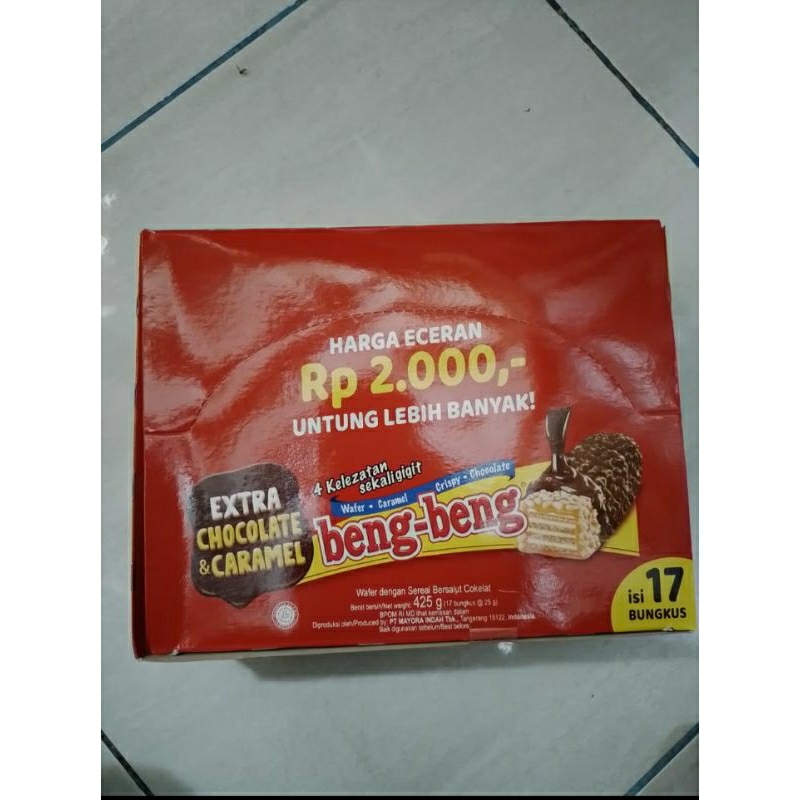 

beng beng coklat karamel 1 box