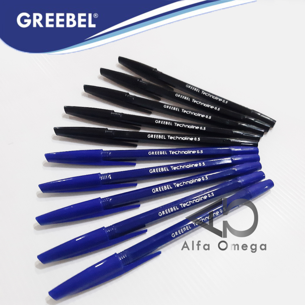 

Pulpen Pena Ballpoint Greebel Technoline 0.5mm