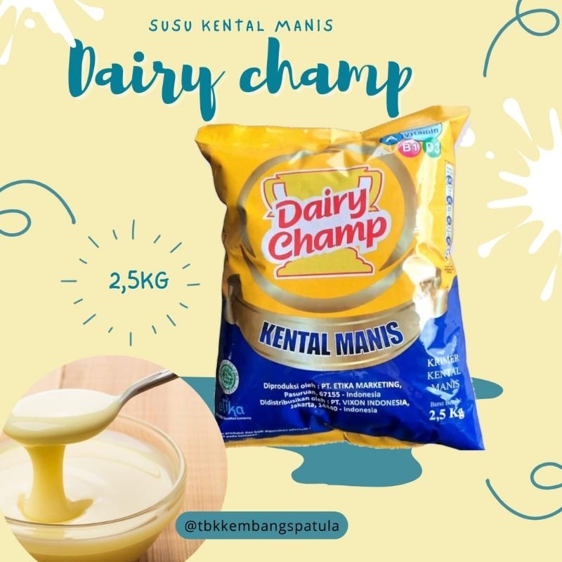 

Dairychamps 2.5kg/skm