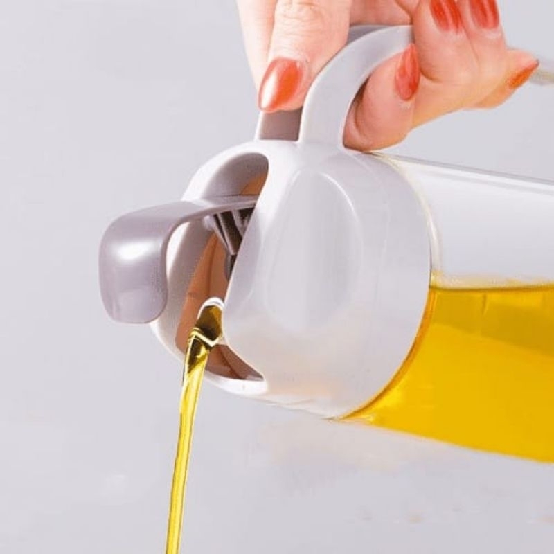 BOTOL MINYAK GORENG KACA 630mL / wadah minyak goreng kaca