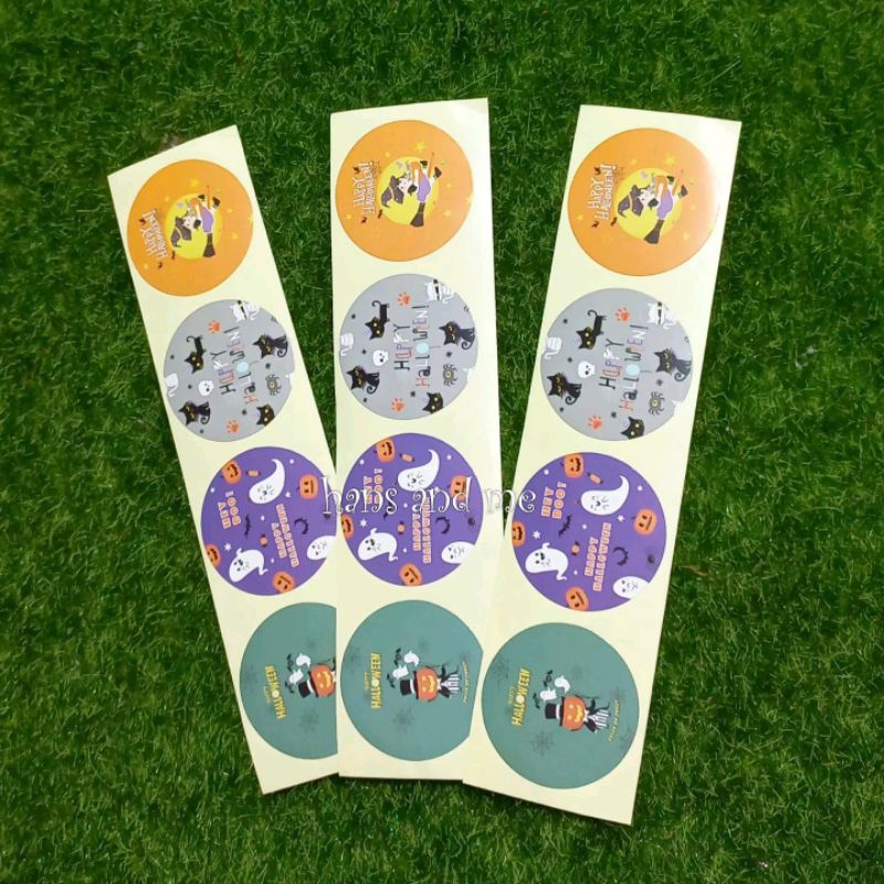 

Sticker Stiker Halloween 35mm (per lembar)