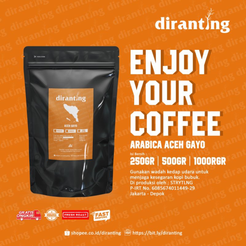 

Biji Kopi Arabika Aceh Gayo Grade A