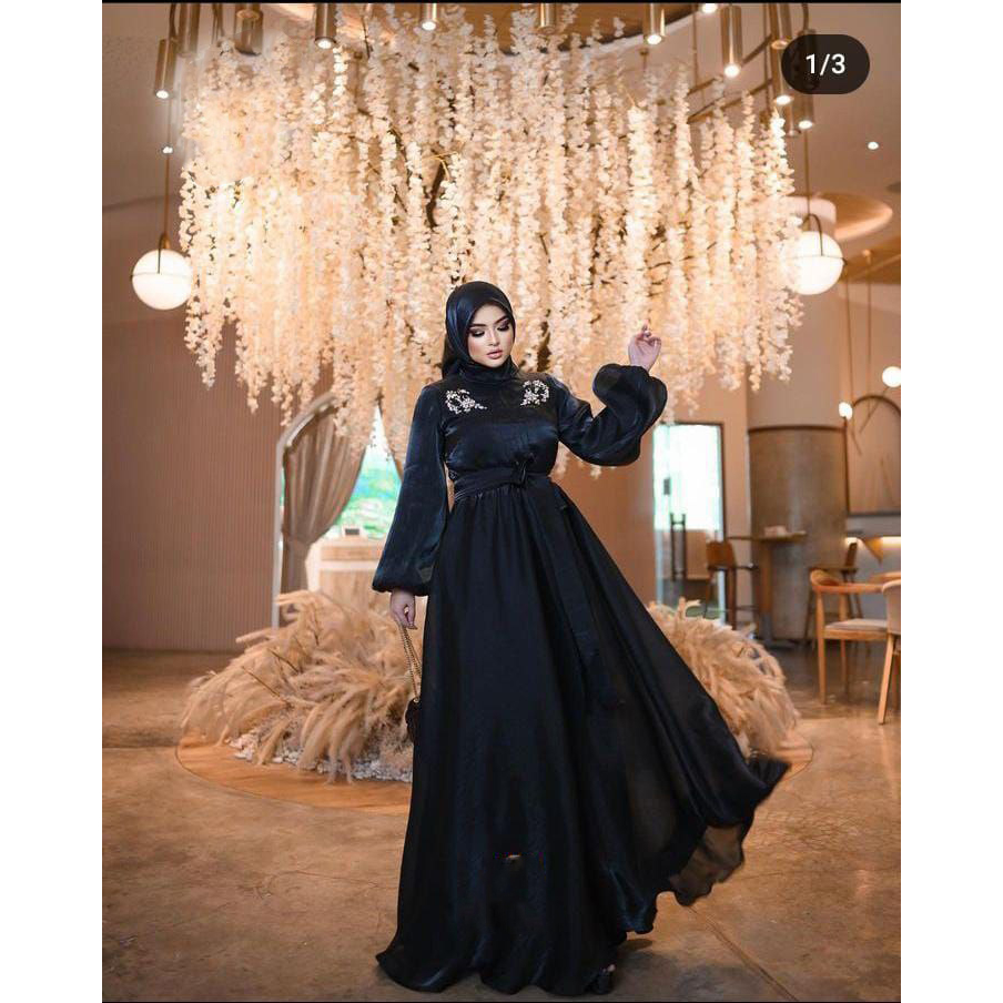 Gamis Murah l Pesta l Mewah l Meira dress Dress Viral