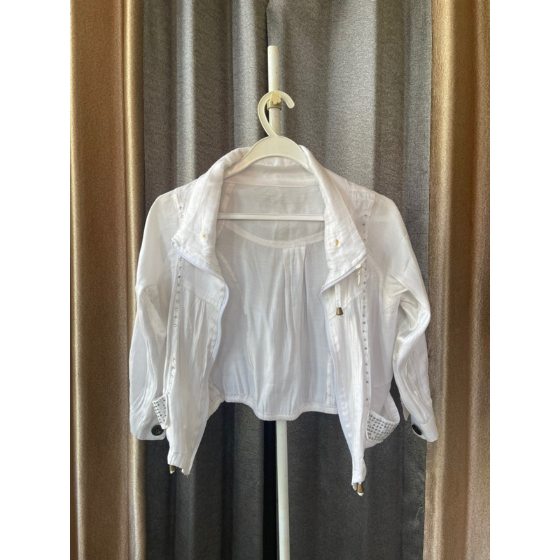 Cardigan Putih (preloved)