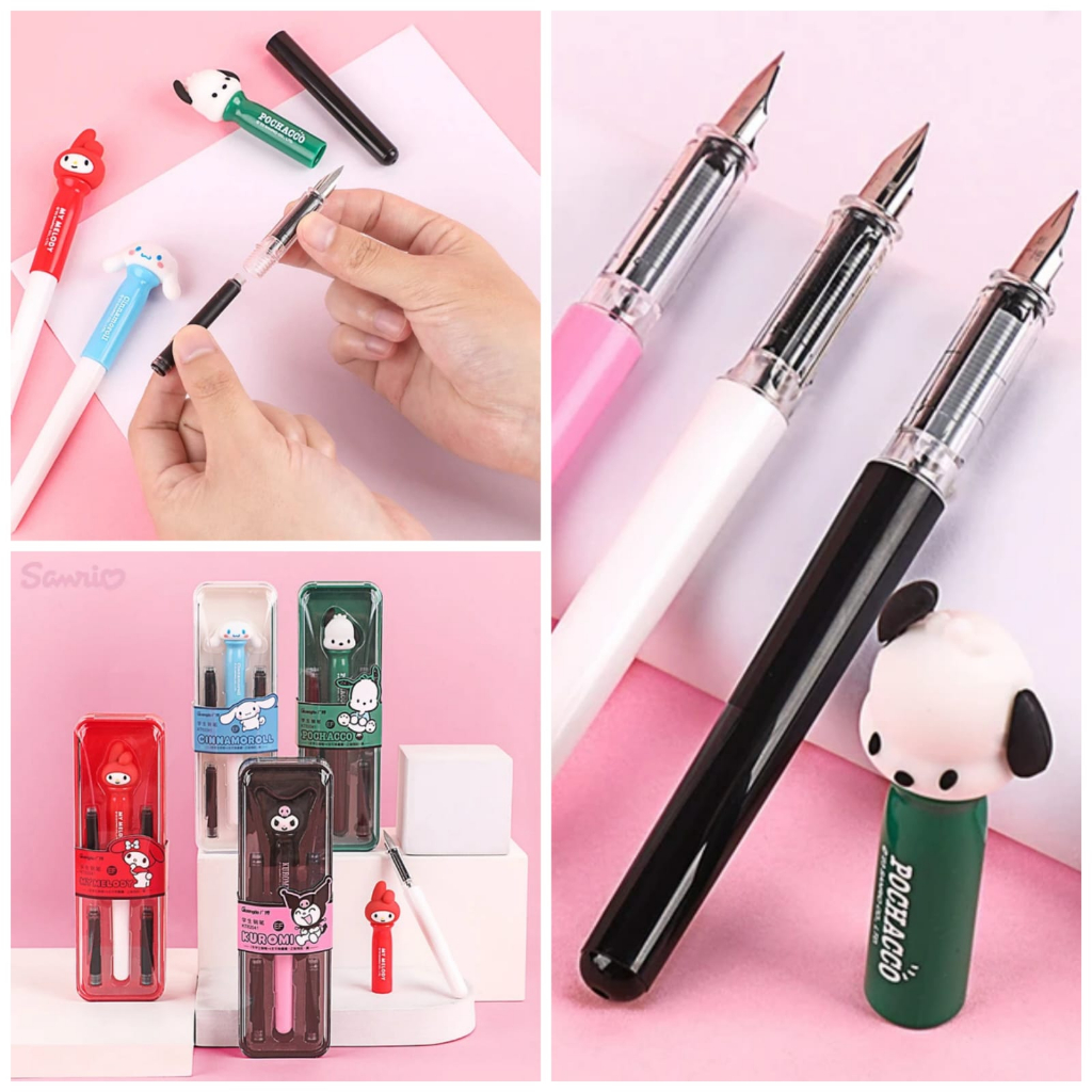 

PULPEN KALIGRAFI PLUS REFILL POCHACCO KUROMI KT 28041