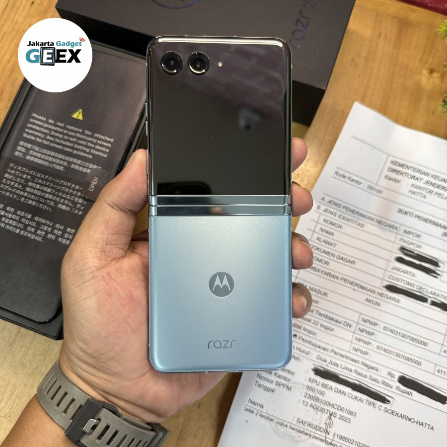 Motorola Razr 40 Ultra 5G Global Version 12GB 512GB Glacier Blue