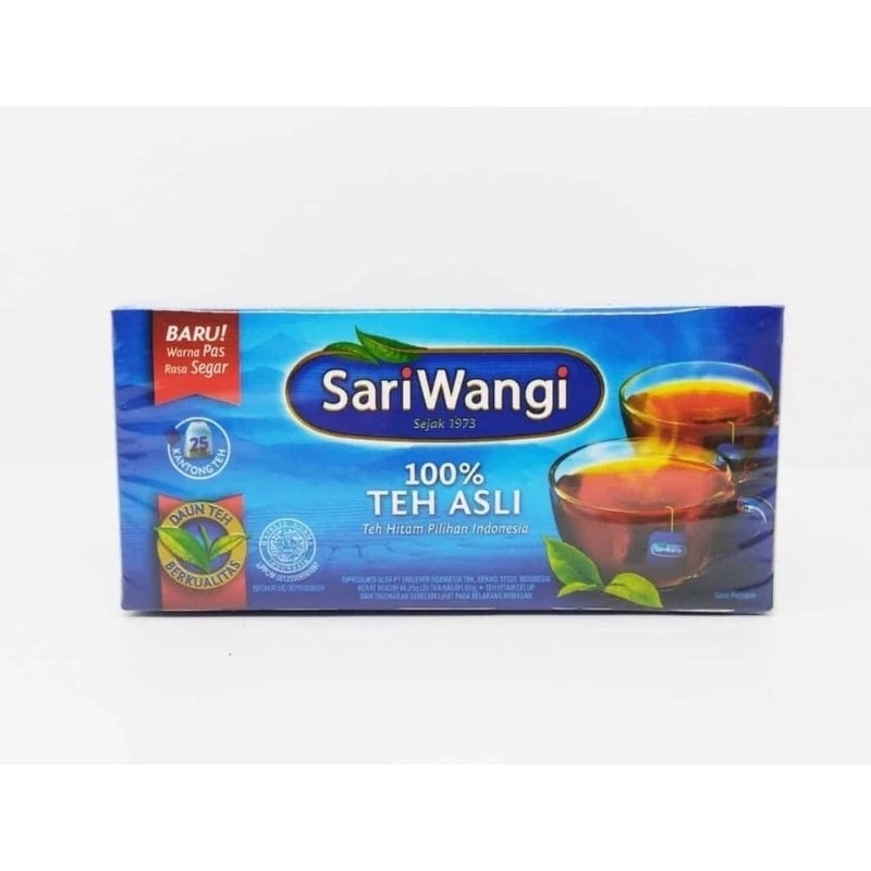 

TEH CELUP SARIWANGI 1 KOTAK ISI 25