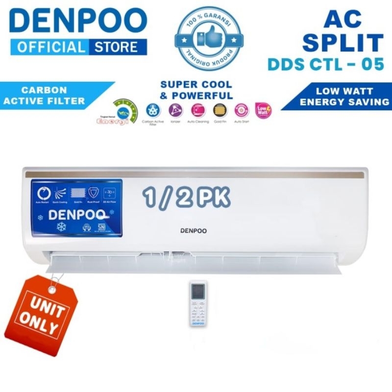 AC Denpoo DDS 05 CTL Low watt 1/2 PK + Pasang