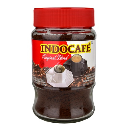 

Kopi Hitam Bubuk INDOCAFE ORIGINAL Blend 200 gr Toples Black Coffee