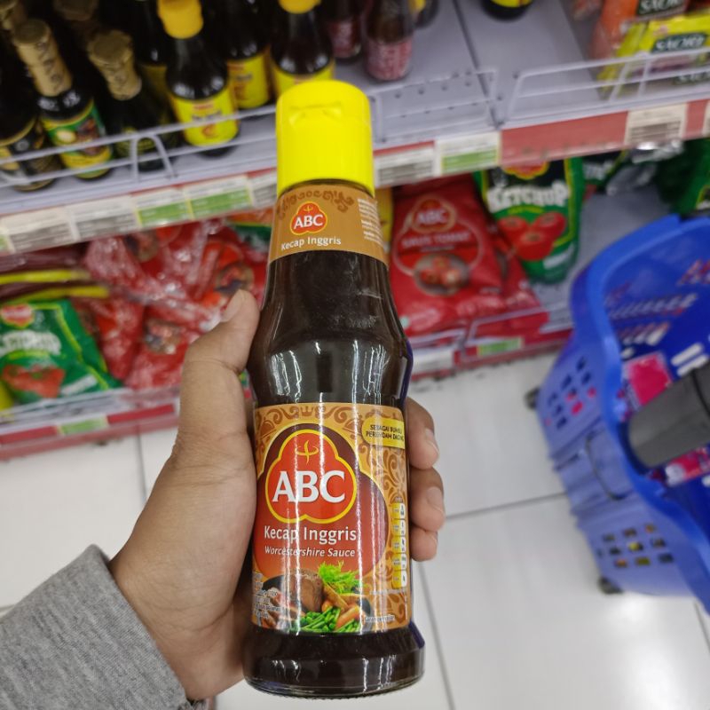 

ABC Kecap Inggris Worcestershire Sauce Saus Perendam Marinasi Daging 195ml