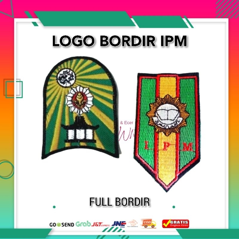Bordir Muhammadiyah | Logo IPM | Ikatan Putera Muhammadiyah