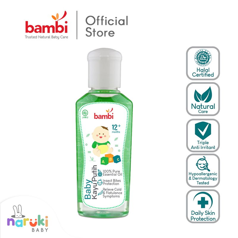 Murah Bambi Baby Minyak Kayu Putih 60Ml