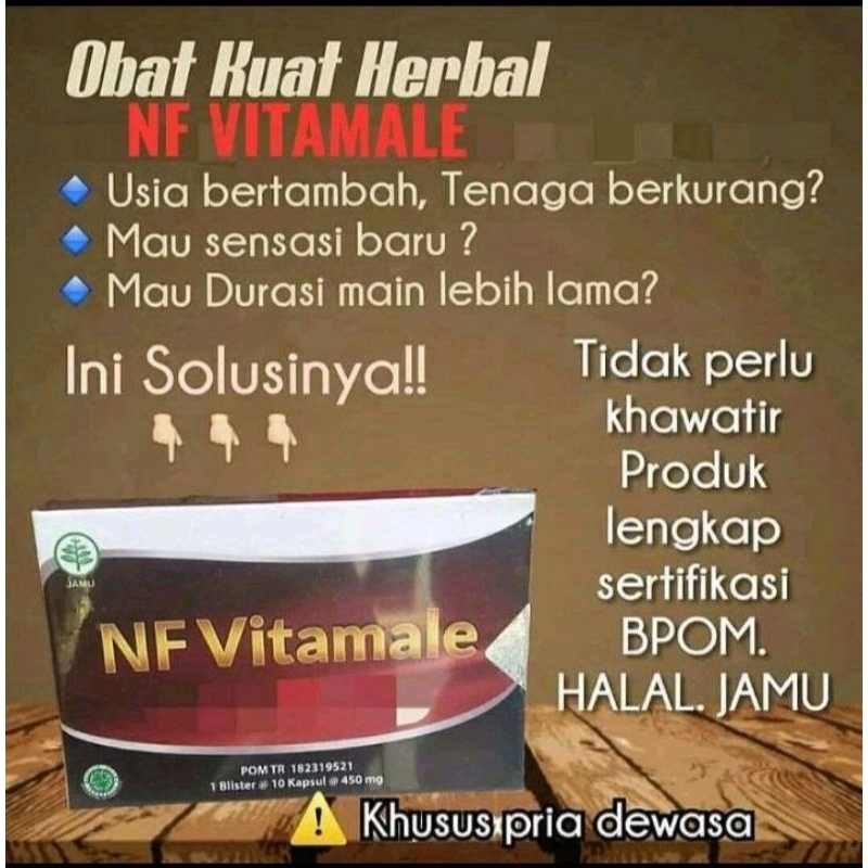 NfVitamileAsli 100% Original HWI Obat Herbal Kuat Tahan Lama Ampuh
