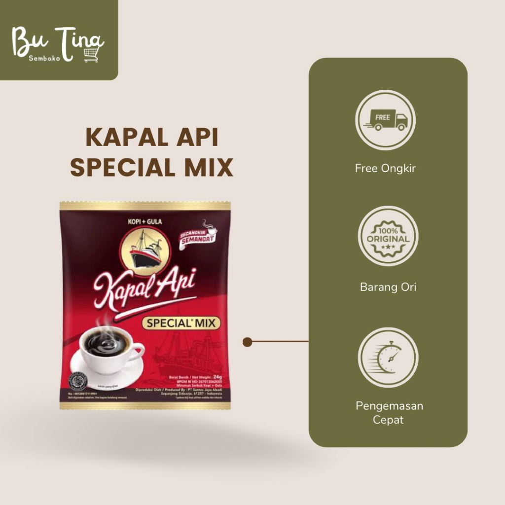 

Kopi Kapal Api Renteng Spesial Mix