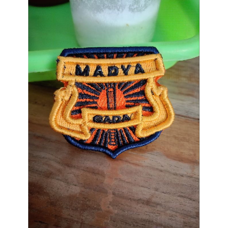 Atribut Security Satpam Gada Madya Bordir Timbul