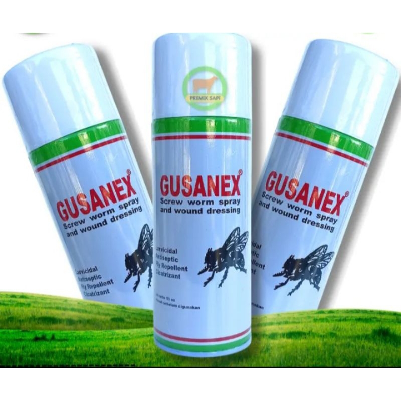 Gusanex spray original - obat luka hewan dan ati lalat topcer