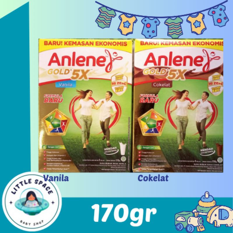 

ANLENE Gold 170gr Vanila | Cokelat