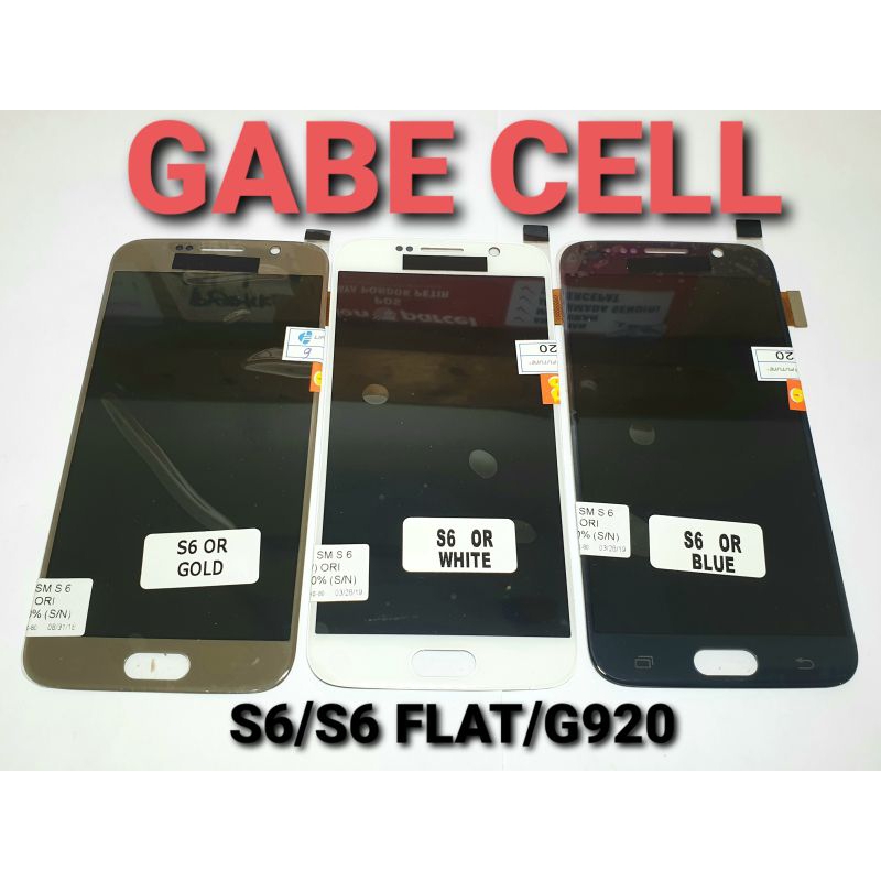 LCD SAMSUNG S6/S6 FLAT/G920/G920F FULLSET TOUCHSCREEN