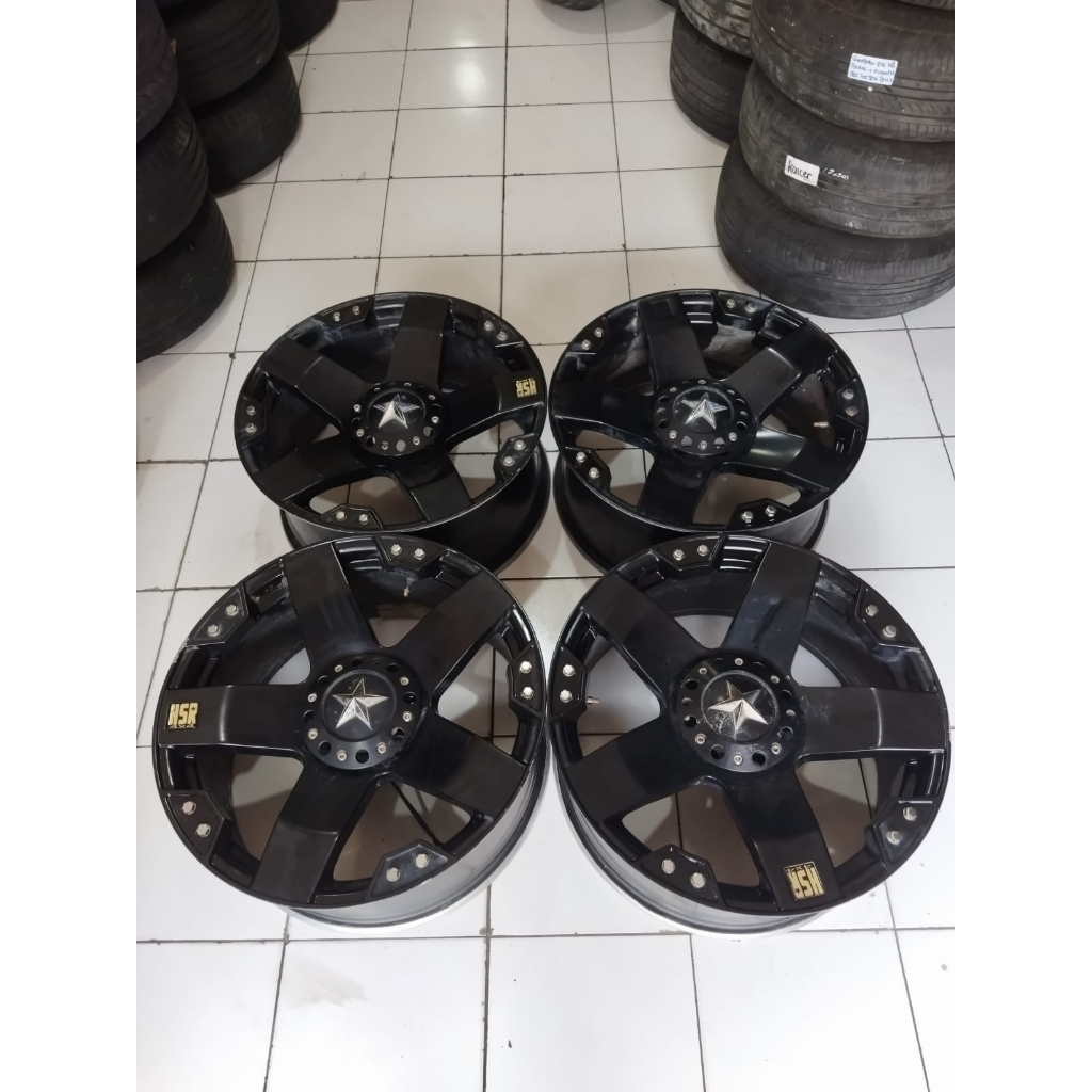 velg mobil second RASTA r20 hole 6x139 buat pajero fortuner