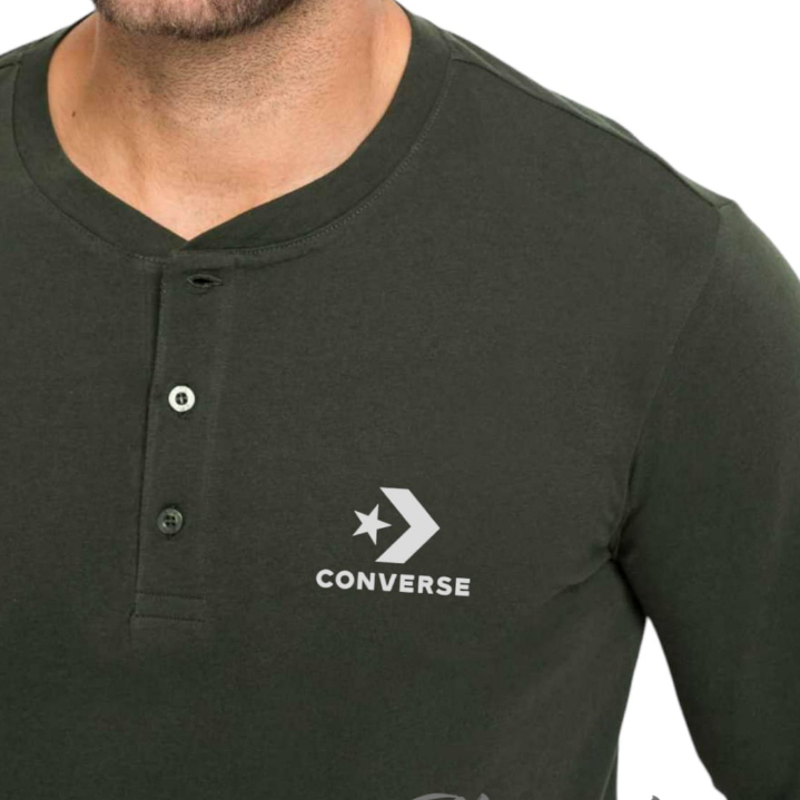 KAOS KANCING / KAOS KANCING PRIA / KAOS KANCING PRIA LENGAN PANJANG / KAOS HENLEY / KAOS HENLEY LENG