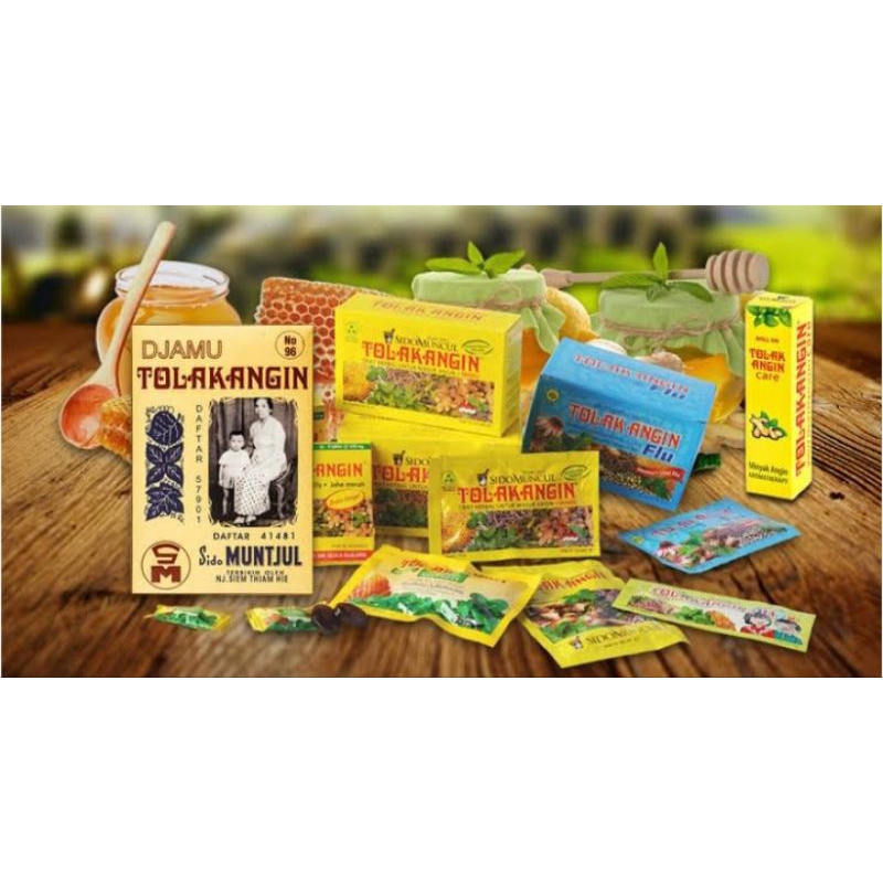 Tolak Angin / Jamu Tolak Angin / Permen Tolak angin / Tolak angin Anak / Siomuncul / Tolak Linu / To