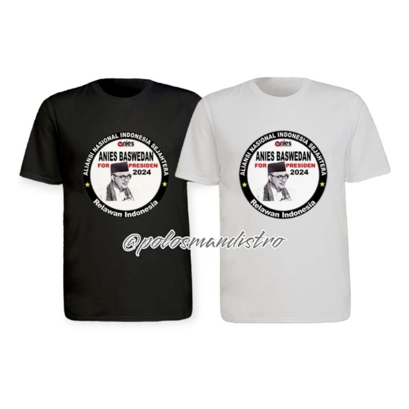 Kaos Anies || Kaos Partai || Kaos Anies Baswedan || Kaos Anies Baswedan For Presiden 2024