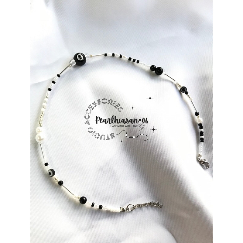 8 BALL BILLIARD NECKLACE| KALUNG |CHOCKER BOLA BILLIARD