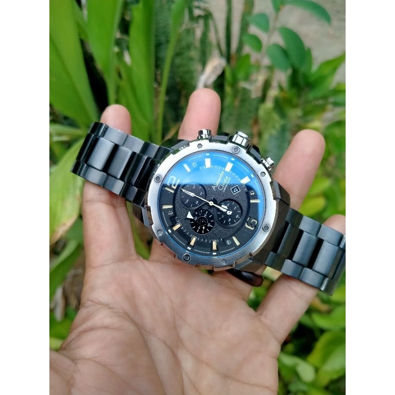 jam tangan alexandre christie 6410MC second