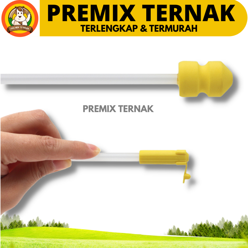 KATETER BABI FOAM - ALAT IB BABI - Katheter babi  - Alat Inseminasi Buatan Babi Foam - Catheter Pig