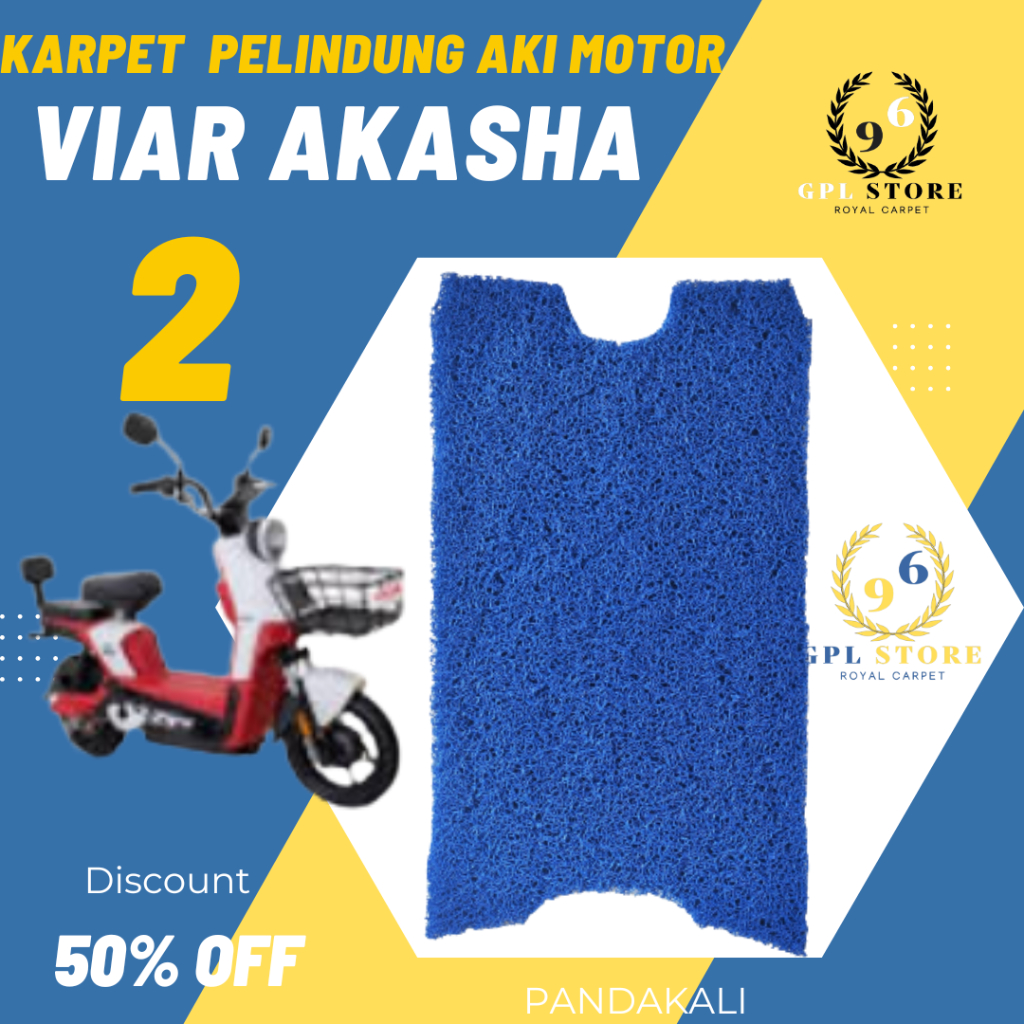 Karpet sepeda motor listrik Viar Akasha 2 Viar A2