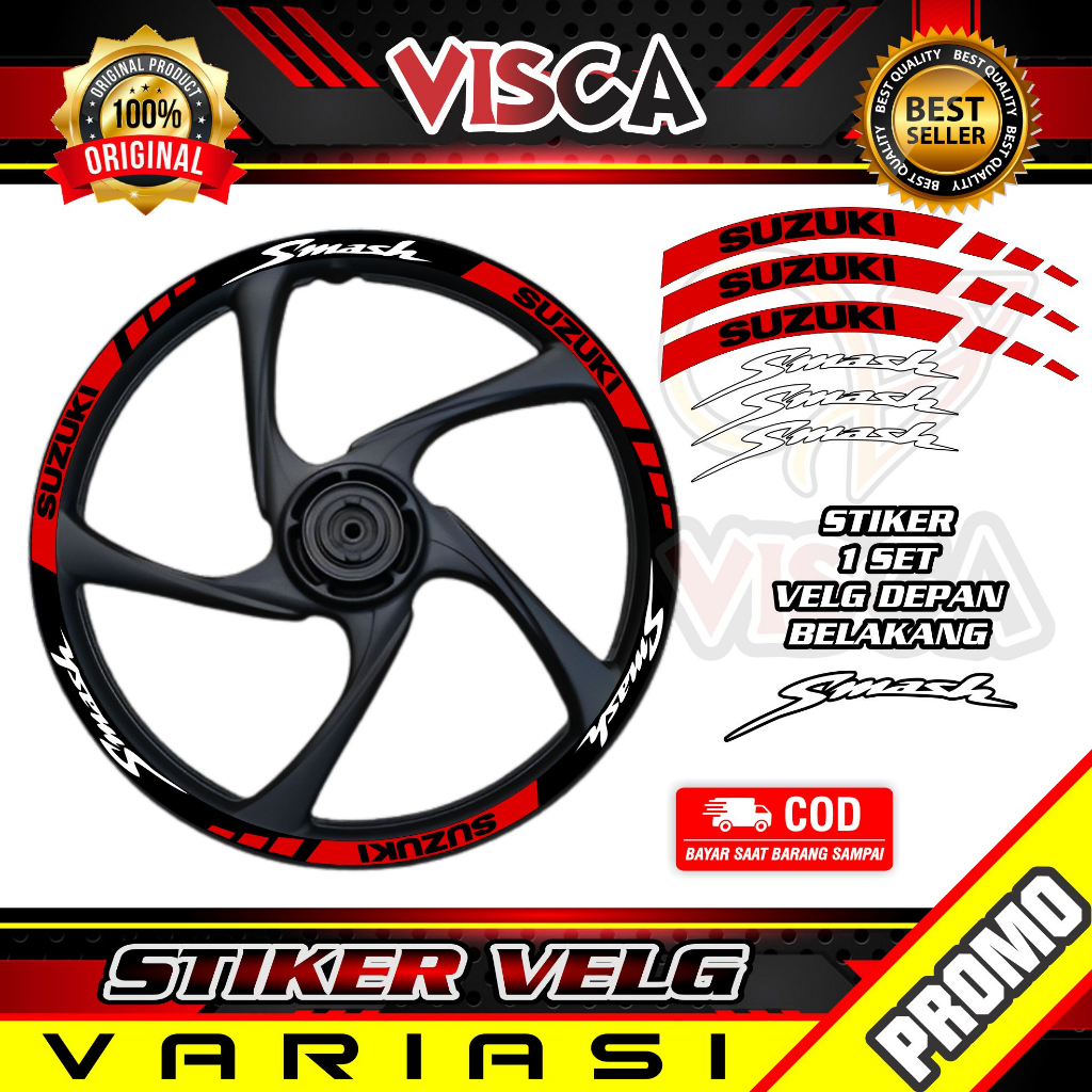 Stiker Velg List Velg Motor Stiker Velg Sticker Velg Smash