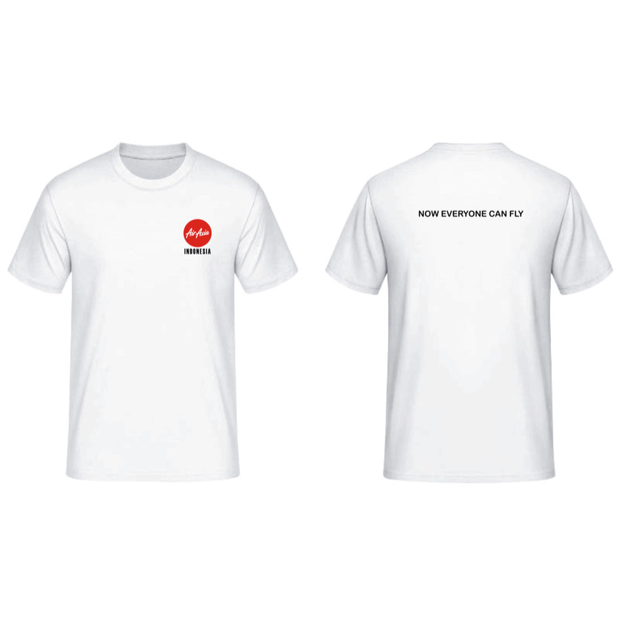 T-SHIRT KAOS AIR ASIA