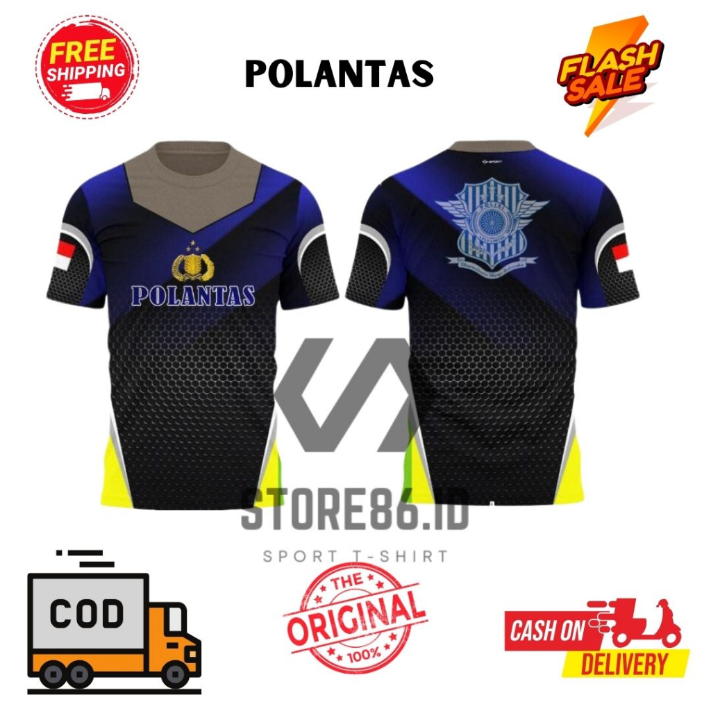 JERSEY POLANTAS  FULLPRINT SUBLIME / KAOS POLANTAS DRIFIT / JERSEY POLISI LALULINTAS / FULL PRINTING