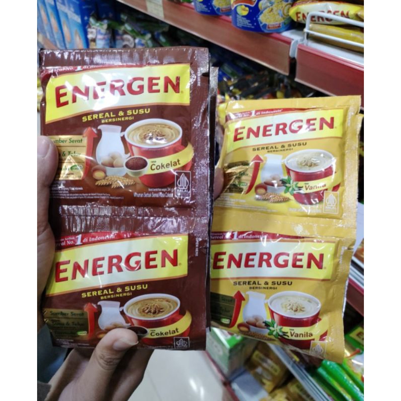 

Energen Coklat dan vanilla 1 renteng