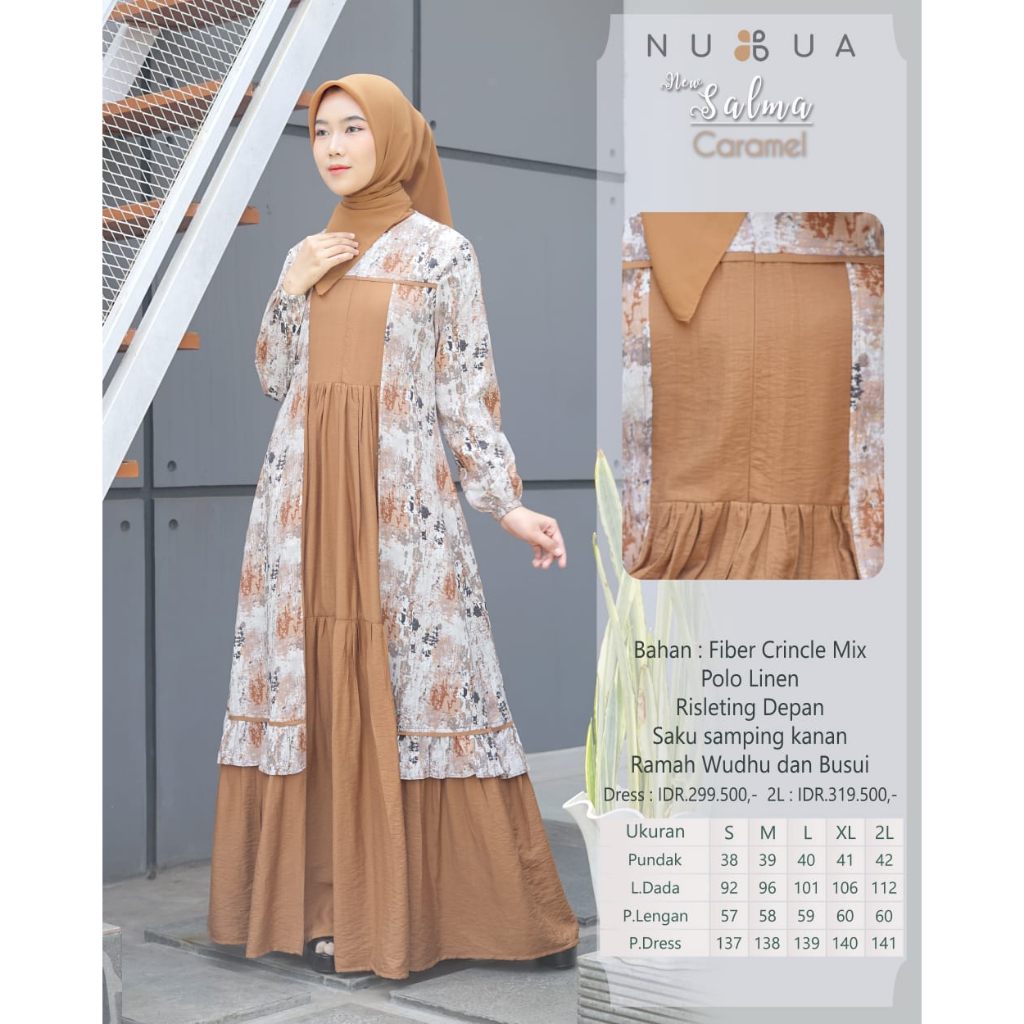 NEW COLLECTION SALMA DRESS BY NUBUA