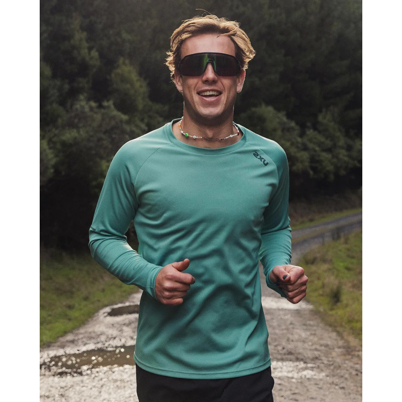 2XU Aero Long Sleeve / 2XU AERO SLEEVE / KAOS LARI 2XU ORIGINAL 2XU RUN / long sleeve 2XU AERO SLEEV