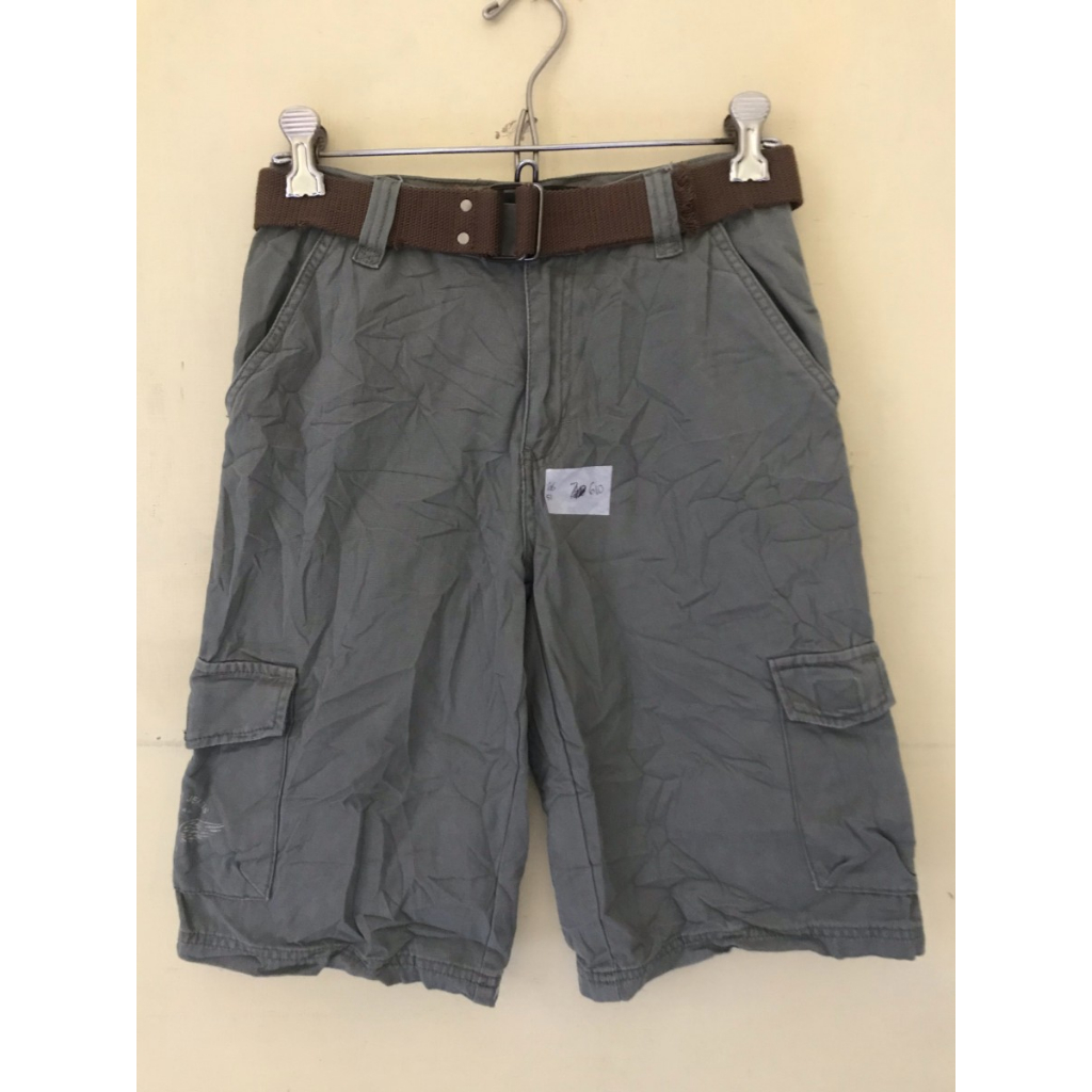 Celana chino pria Calvin Klein jeans hijau army