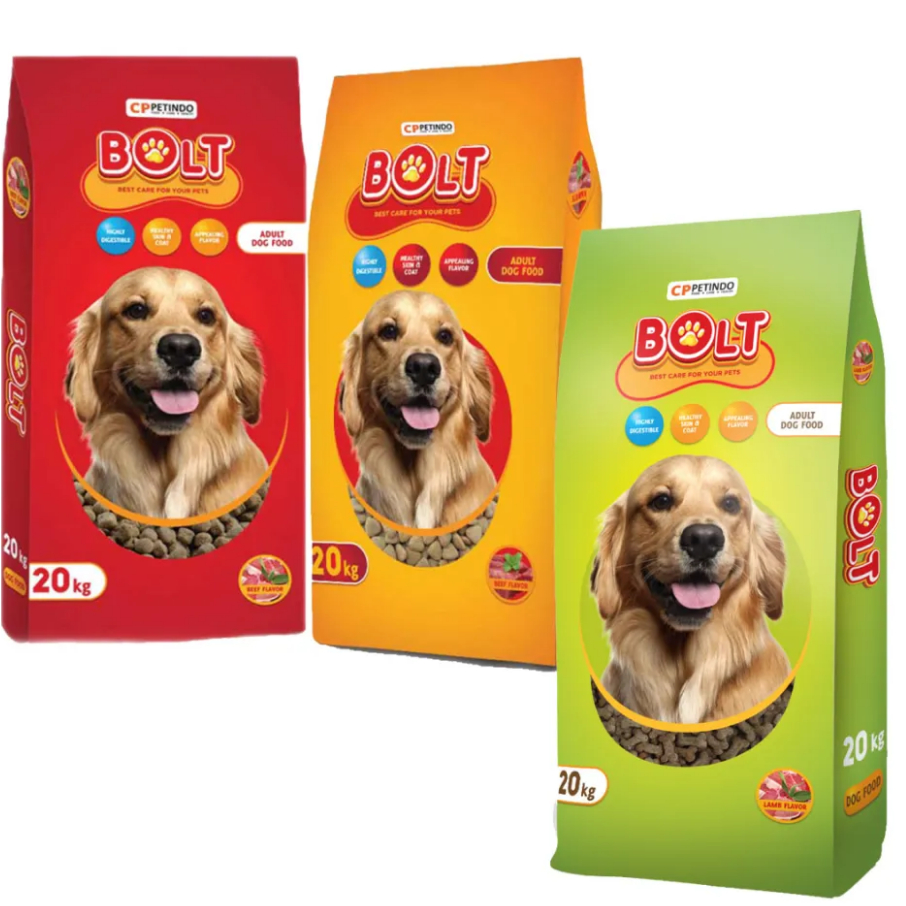 Bolt dog  20kg Dog Food Makanan Anjing 20 kg