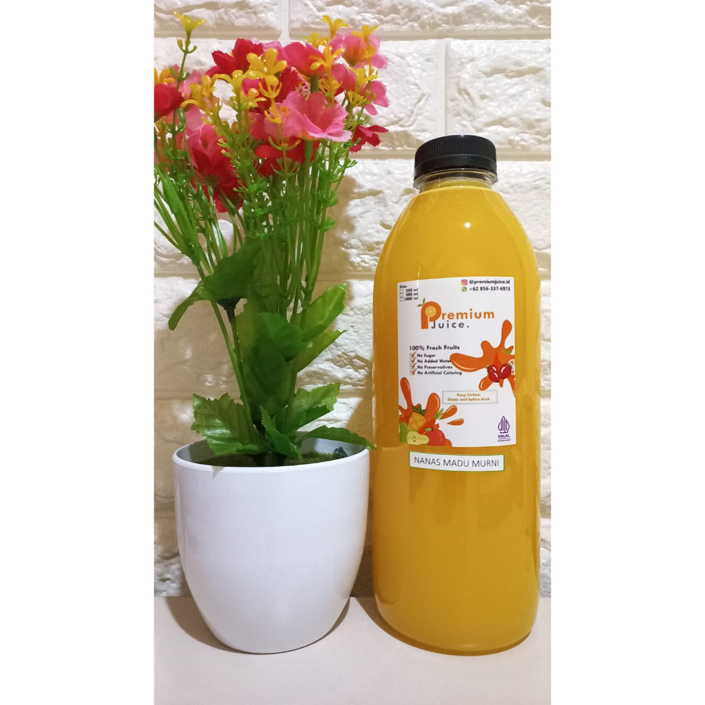 

MAR Pure Nanas Madu Murni - Cold Pressed Juice -Murni100%