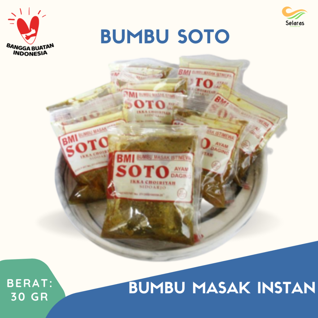 

Bumbu Masak Soto Instan BMI Bumbu Masak Istimewa