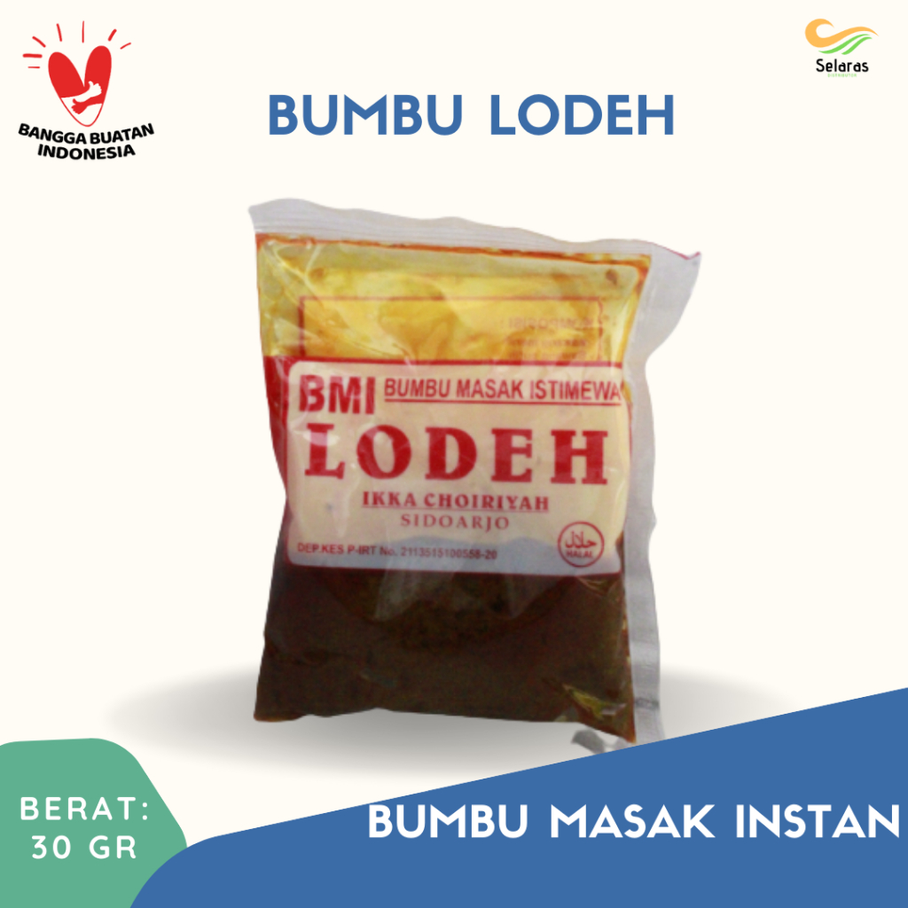 Bumbu Masak Lodeh Instan BMI Bumbu Masak Istimewa