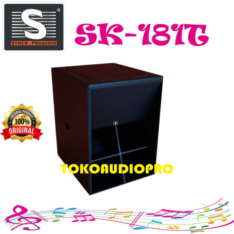 Synco Proaudio  SK181T 18 Inch Pasif Subwoofer