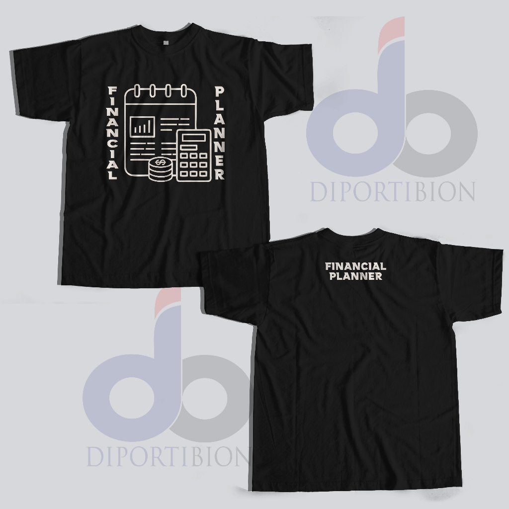 Kaos Lengan Pendek Financial Planner / Financial Planner Kaos Lengan Pendek