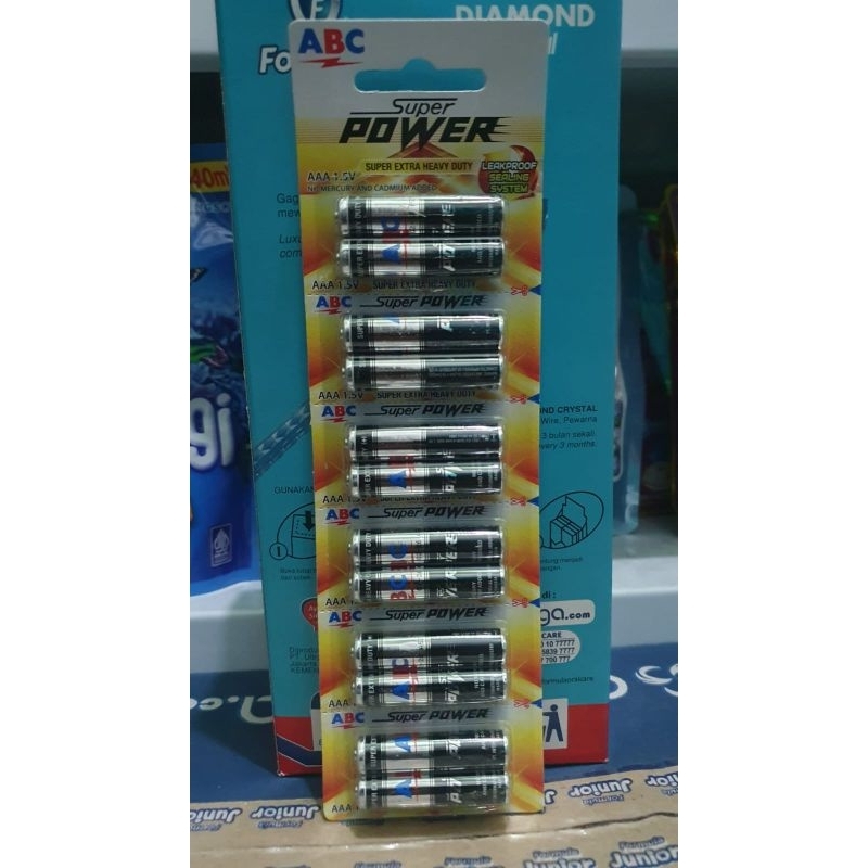Baterai ABC Super Power AAA ORIGINAL