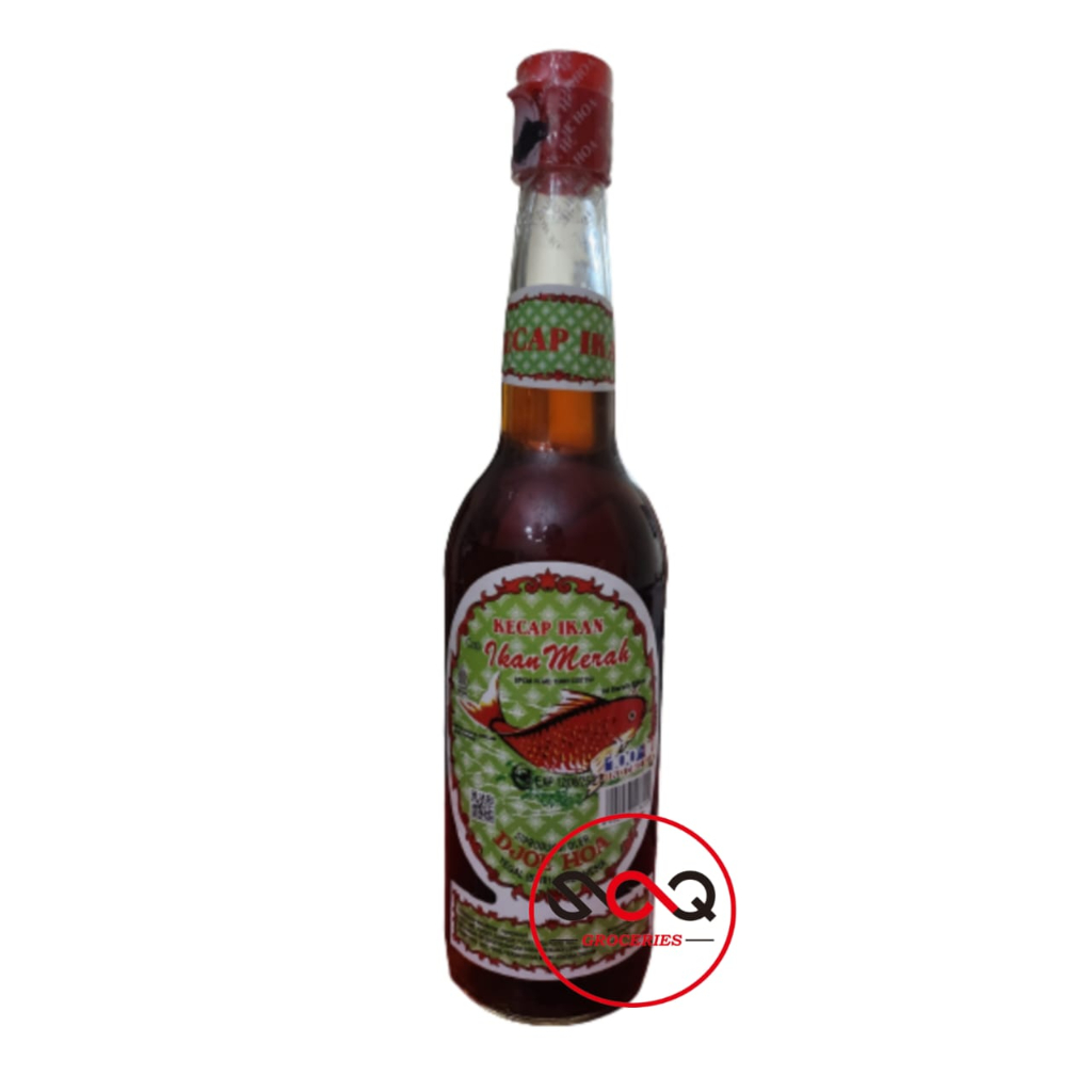 

KECAP IKAN CAP IKAN MERAH DJOE HOA / JUHOA (RED CARP FISH SAUCE)