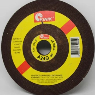 Batu Gerinda POLES 6" KINIK / Mata Batu Gerinda Gurinda Grinda SLEP 6 KINIK 150x6x22mm