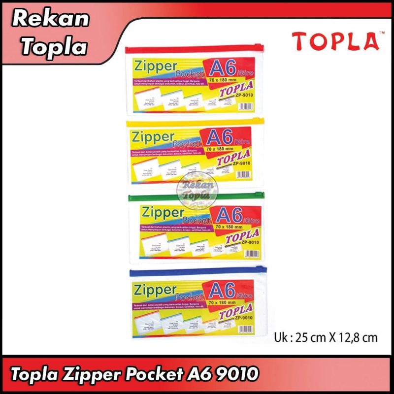

Topla Zippe4 Pocket 9010 A6/Giro