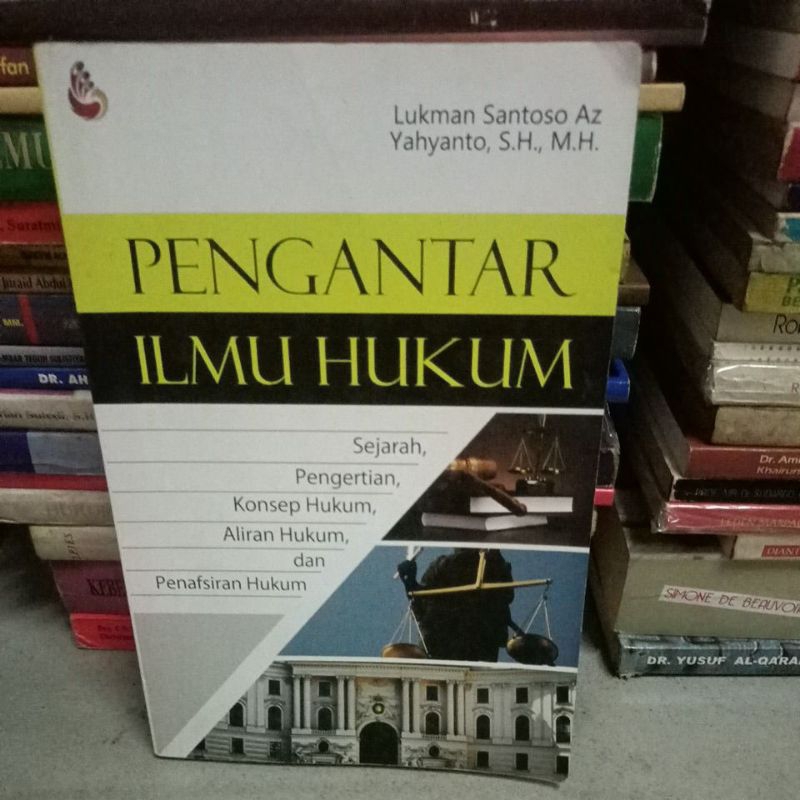 pengantar ilmu hukum Lukman Santoso