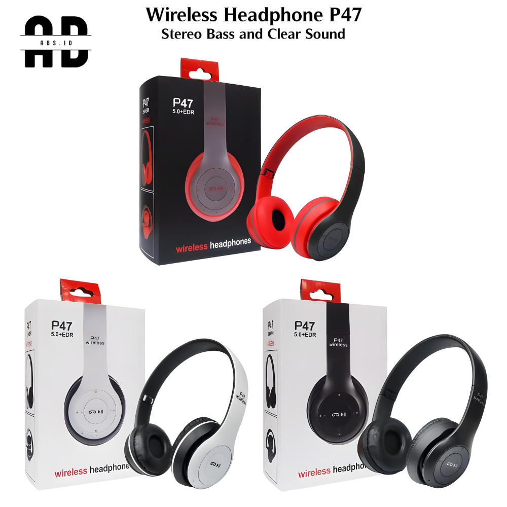 BIG PROMO ABS - Headphone Bluetooth Y08 Pure Bass Headset Earphone Handsfree Bluetooth Bando Extra