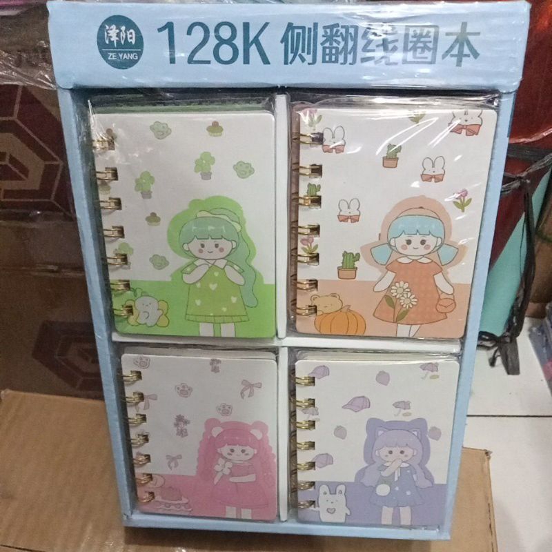 

note book spiral motif A7/ pcs